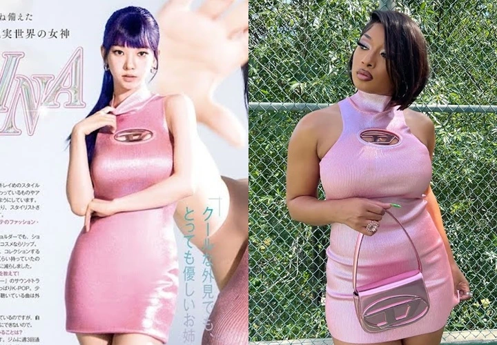Karina aespa dan Megan Thee Stallion