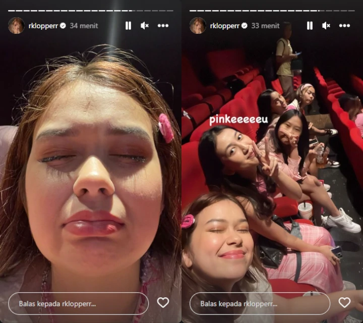 Tampil Slay Serba Pink, Rebecca Klopper Malah Mewek Usai Nonton \'Barbie\' Tampil Slay Serba Pink, Rebecca Klopper Malah Mewek Usai Nonton \'Barbie\'