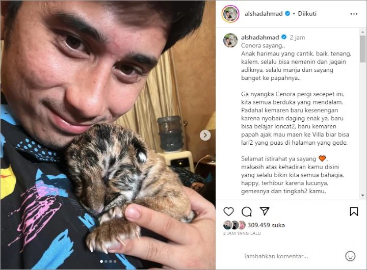 Alshad Ahmad Mendadak Bagikan Kabar Duka