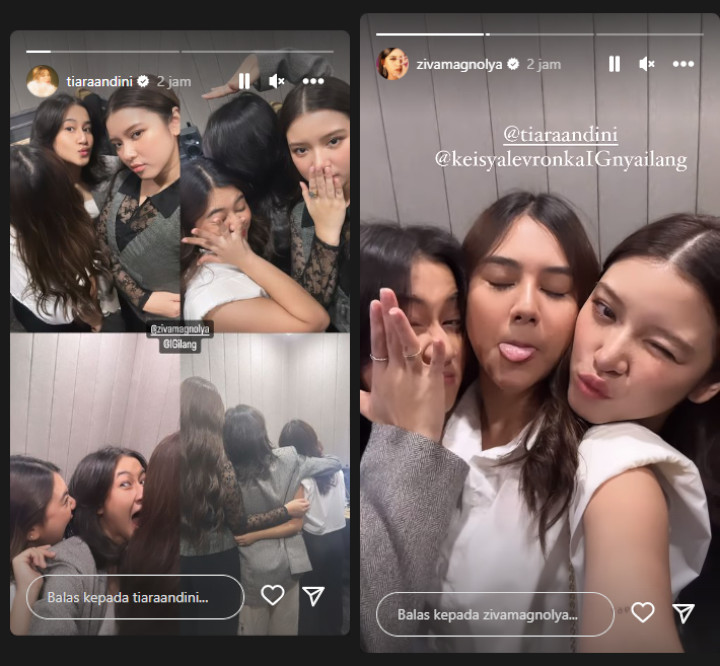 Kumpul Bareng, Cara Tiara Andini dan Ziva Magnolya Tag Akun IG Keisya Levronka Bikin Ngakak Kumpul Bareng, Cara Tiara Andini dan Ziva Magnolya Tag Akun IG Keisya Levronka Bikin Ngakak Kumpul Bareng, Cara Tiara Andini dan Ziva Magnolya Tag Akun IG Keisya Levronka Bikin Ngakak