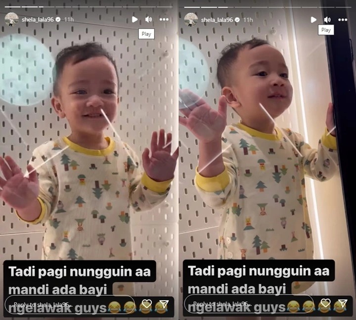 Rayyanza Bak Tunjukkan Skill Akting, Aksi Minta Tolong Bikin Ngakak