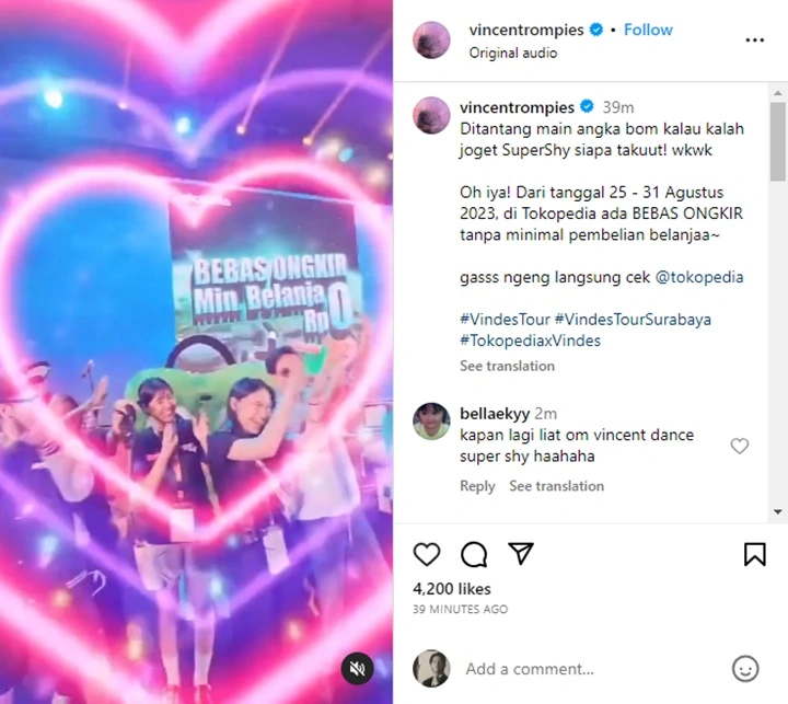 Desta dan Vincent Rompies Kena Racun \'Super Shy\' Newjeans