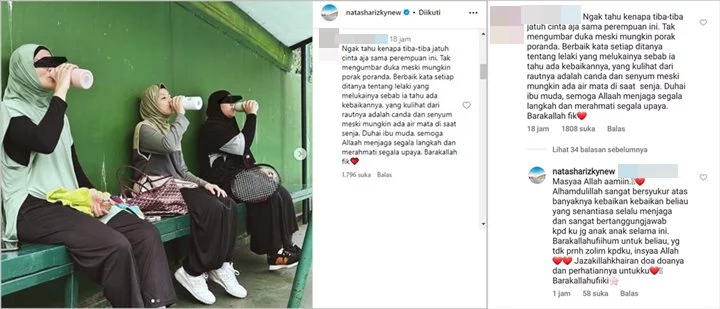 Natasha Rizky Merespons Usai Disanjung Habis-habisan Gegara Tak Umbar Duka