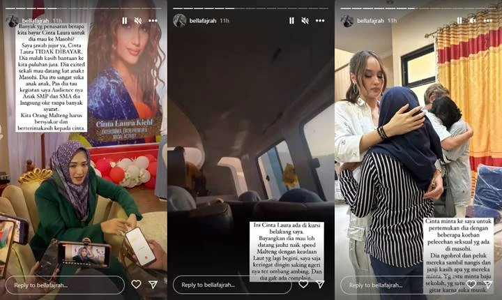 Cinta Laura Trending Usai Terungkap Rela Hadiri Acara Anak di Maluku Tengah Tanpa Dibayar