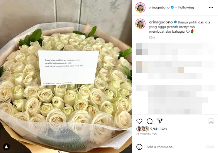 Keanggunan Erina Gudono Bikin Kaesang Pangarep Bucin, Hadiah dan Pesan Romantis Bikin Iri