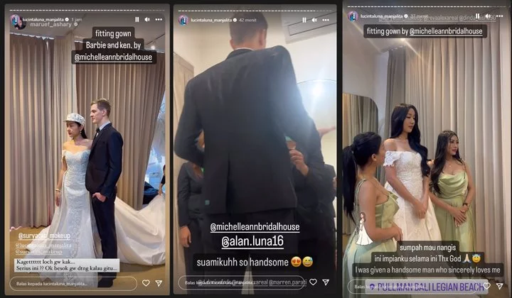 Fitting Gaun Jelang Tunangan, Lucinta Luna Mau Nangis