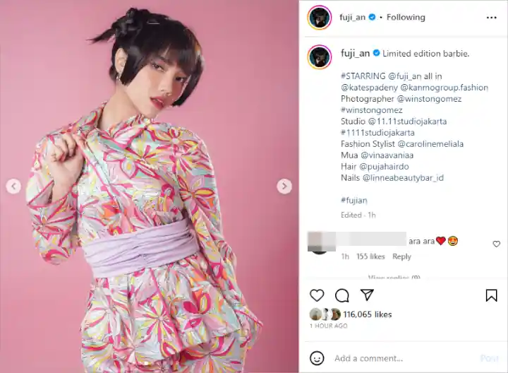 Fuji An Jadi Barbie Limited Edition, Pengorbanan Untuk Dapatkan Foto Sempurna Disorot Fuji An Jadi Barbie Limited Edition, Pengorbanan Untuk Dapatkan Foto Sempurna Disorot Fuji An Jadi Barbie Limited Edition, Pengorbanan Untuk Dapatkan Foto Sempurna Disorot