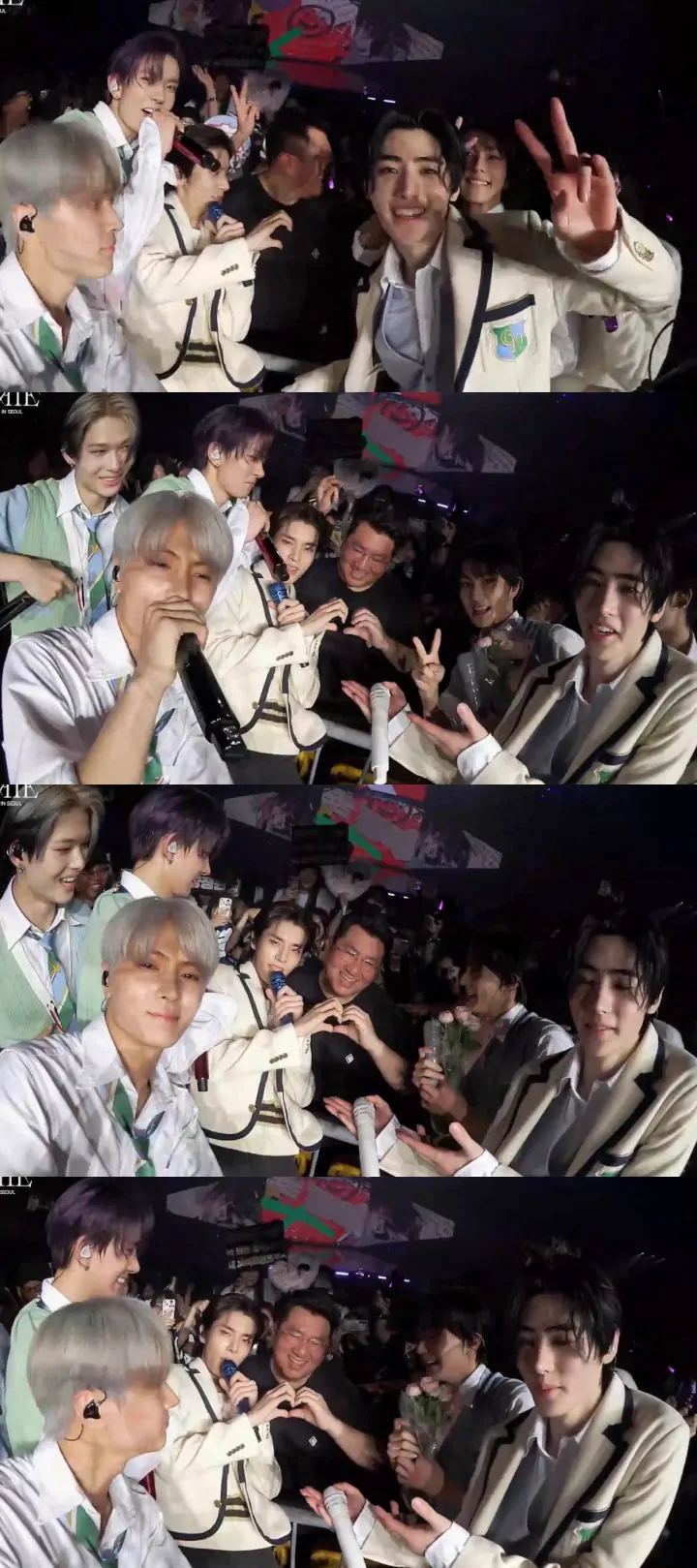 Seru-seruan Bareng ENHYPEN Selama Konser, Bang Si Hyuk Manglingi Bikin Salfok