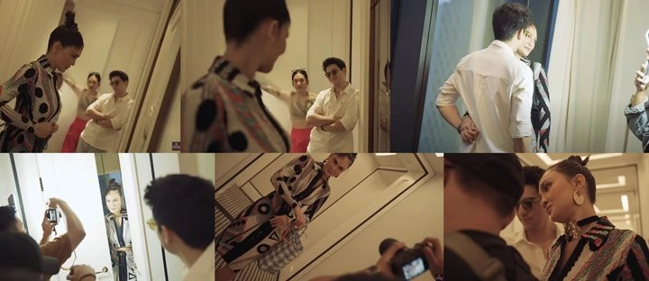 Deretan Sikap Maxime Bouttier di Video BTS Pemotretan Luna Maya untuk Brand Mewah Bikin Melting