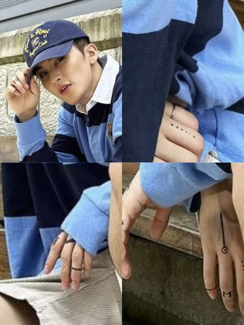 tato di tangan Mark NCT