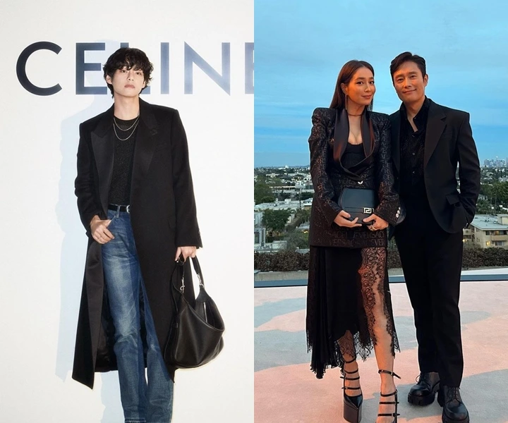 V BTS dan Lee Byung Hun-Lee Min Jung