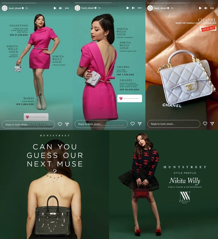 Nikita Willy Tampil Seksi Jadi Model, Harga Outfit dari Kepala Hingga Kaki Bikin Melongo