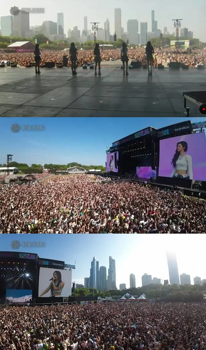 NewJeans Nyanyi Live 12 Lagu di Lollapalooza, Aksi Panggung Sukses Bikin Heboh