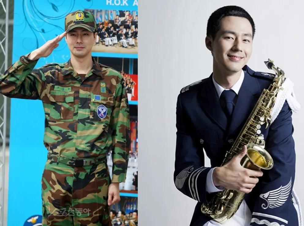 Jo In Sung selama menjalani wajib militer