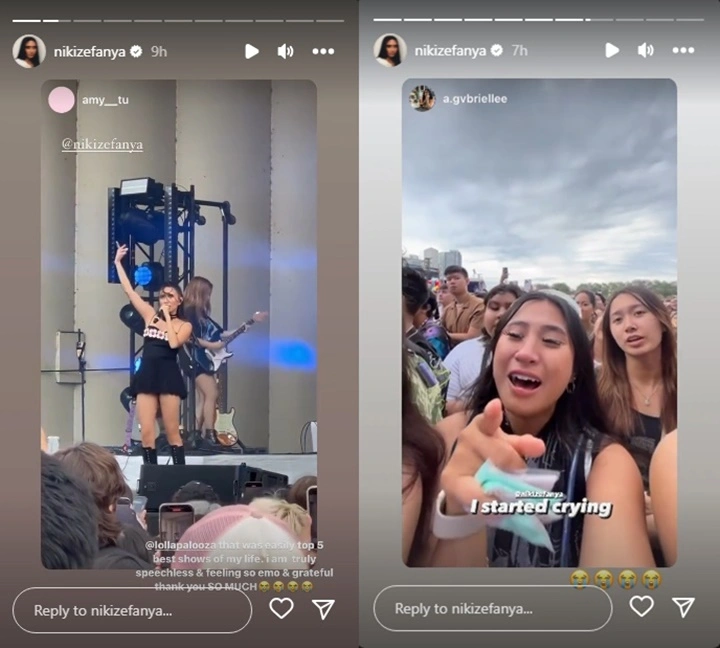NIKI Nangis Perdana Tampil di Lollapalooza 2023, Penonton Ikutan Mewek