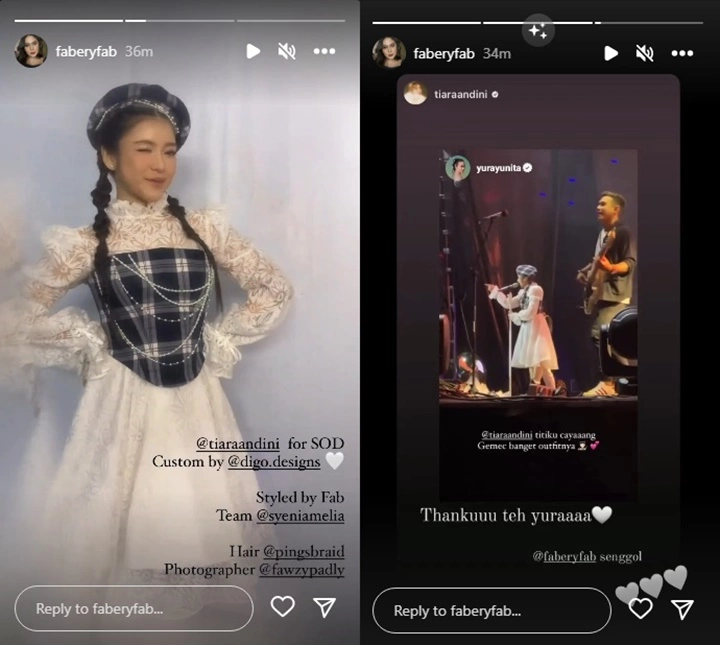 Style Manggung Terbaru Tiara Andini Dipuji, Stylist Langsung Beri Tanggapan