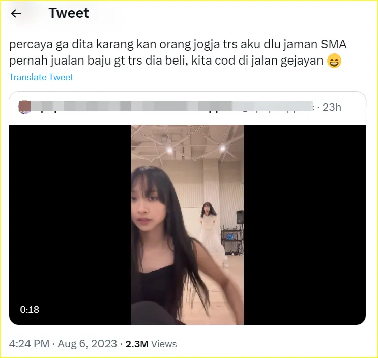 OP cerita soal COD-an dengan Dita Karang Secret Number
