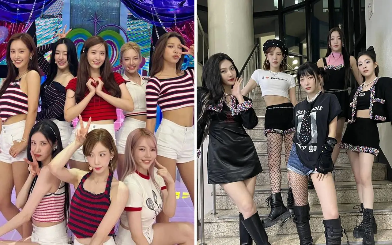Ucapan Anniversary SNSD dan Red Velvet Pakai Template Sama, SM Tuai Kritik Pedas