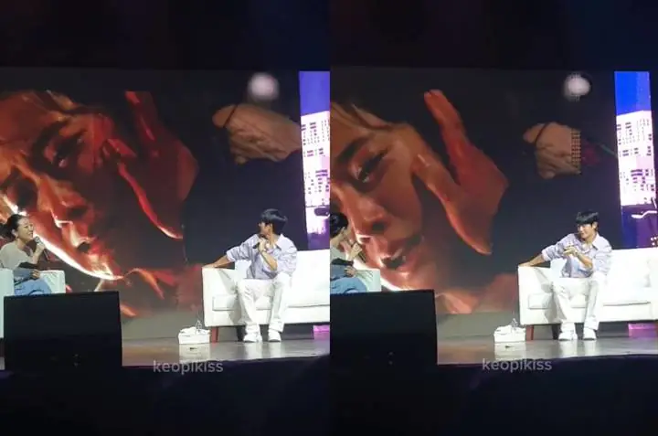 Reaksi Jung Hae In Lihat Adegan Bareng Jisoo BLACKPINK di \'Snowdrop\' Tayang Saat Fanmeeting