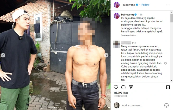 Mobilnya Kemalingan, Pengakuan Baim Wong Malah Bikin Orang Lain Dituduh