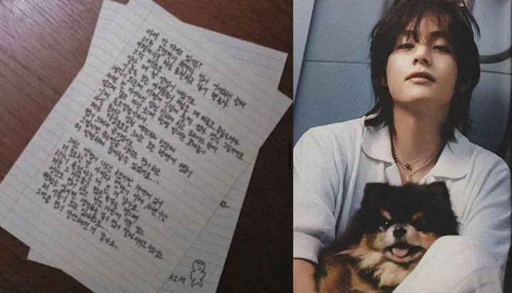 V BTS Sertakankan Surat di Album \'Layover\', Curhat Hambatan Terbesar