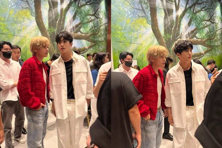 V BTS Dibayiin, Sikap Park Hyung Sik Selama Premiere \'Concrete Utopia\' Curi Perhatian