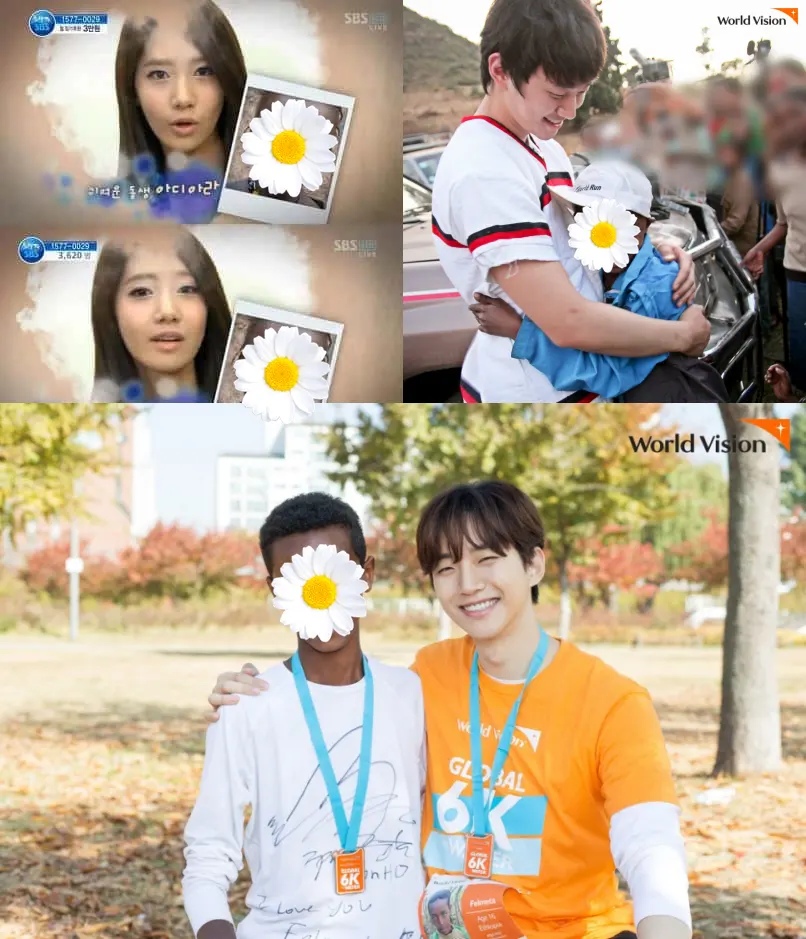 YoonA SNSD dan Junho 2PM sponsori anak