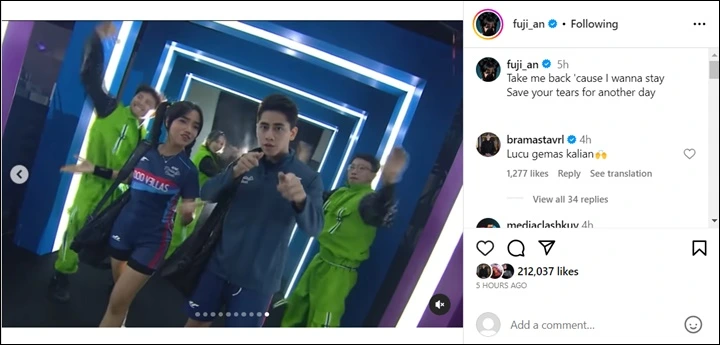 Fuji An dan Athalla Naufal Jadi Partner Badminton, Verrell Bramasta: Lucu Gemas Kalian