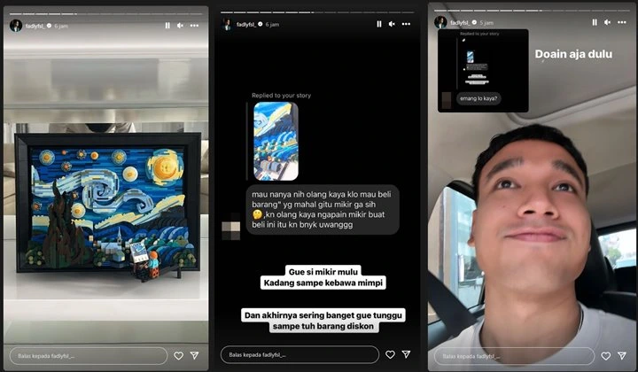 Pembelaan Fadly Faisal Kakak Fuji An Adem Usai Disindir Soal Status Kekayaan