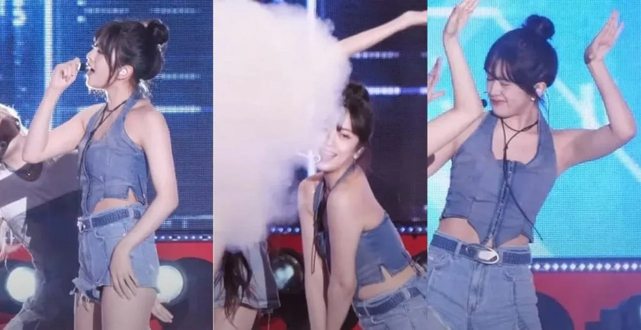Bikin Khawatir, Mata Ahn Yujin Kena Asap Kembang Api Di Panggung \'2023 Ulsan Summer Festival\'