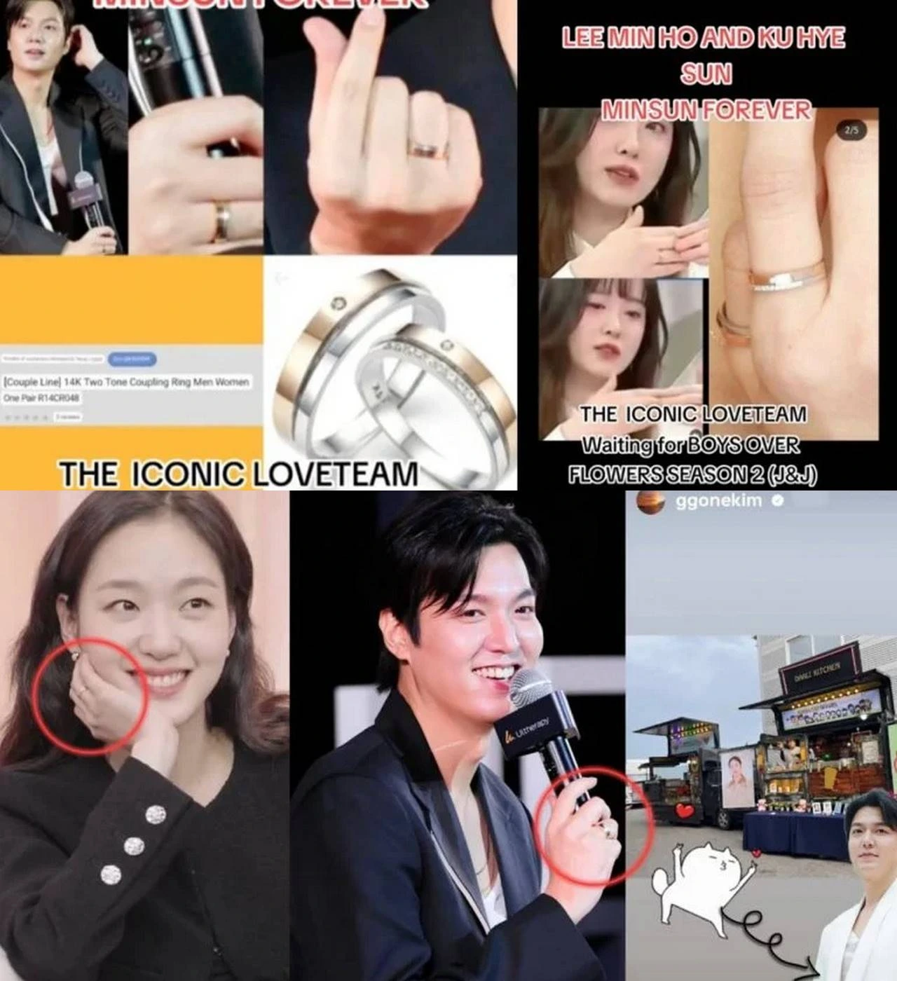 Lee Min Ho-Ku Hye Sun Dirumorkan Kencan Usai Pakai Cincin Kembar