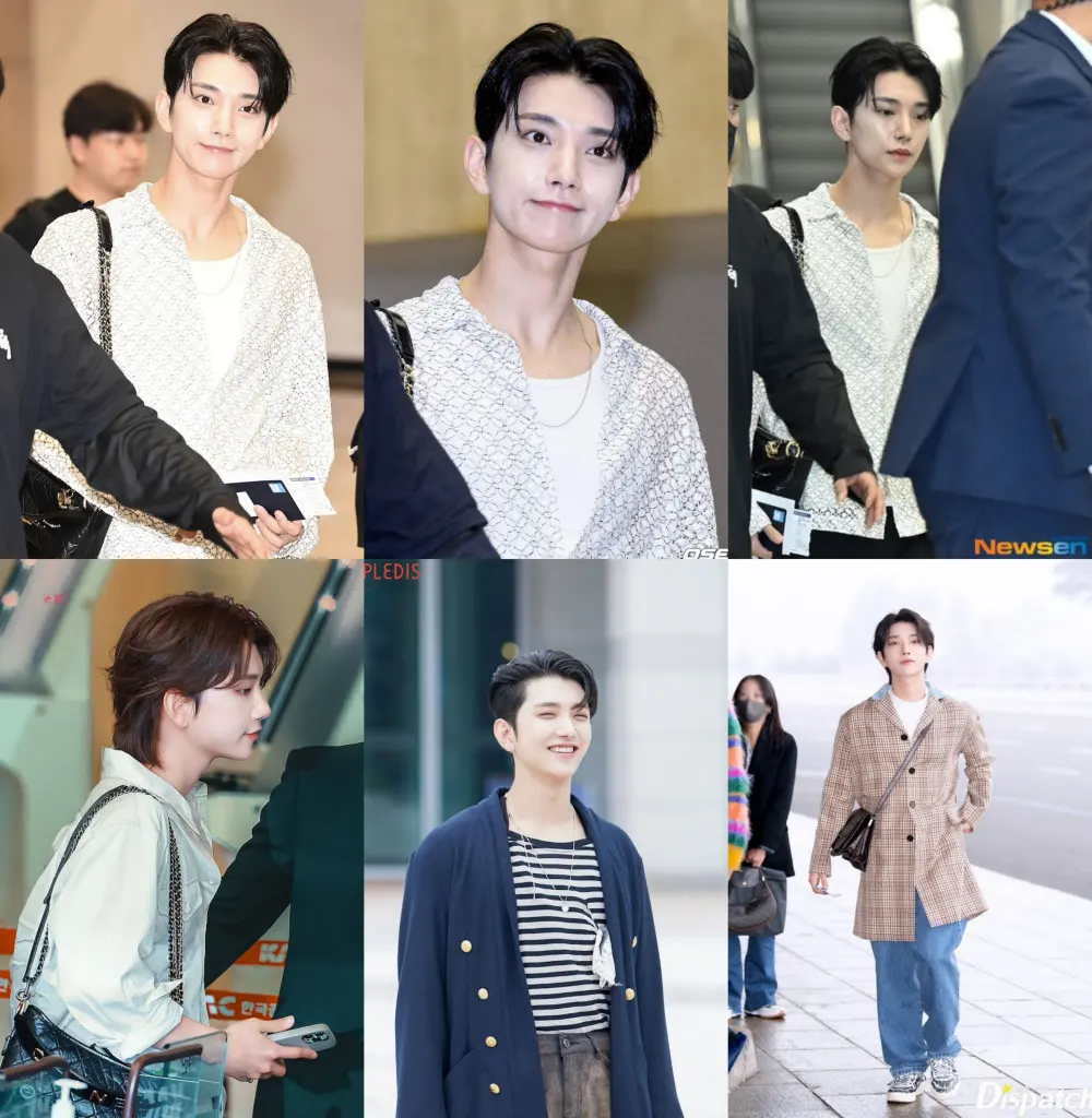 Perbandingan visual Joshua SEVENTEEN