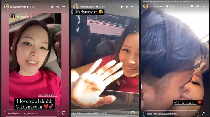 Mesra Usai Rujuk, Rendy Kjaernett Tak Segan Ciumi Lady Nayoan di Tempat Umum Mesra Usai Rujuk, Rendy Kjaernett Tak Segan Ciumi Lady Nayoan di Tempat Umum