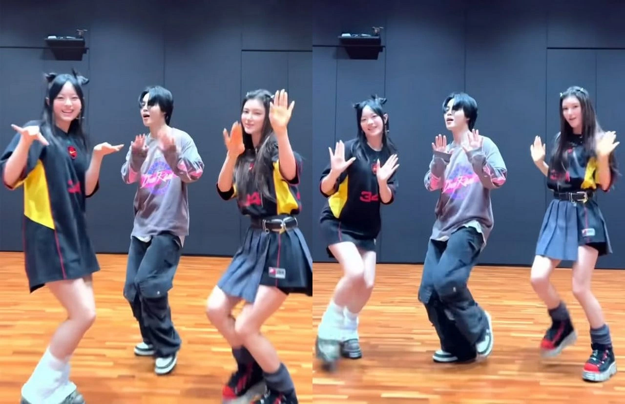 Jimin BTS Bikin Kejutan Lakukan Dance Challenge \'ETA\' Bareng Hanni-Danielle NewJeans