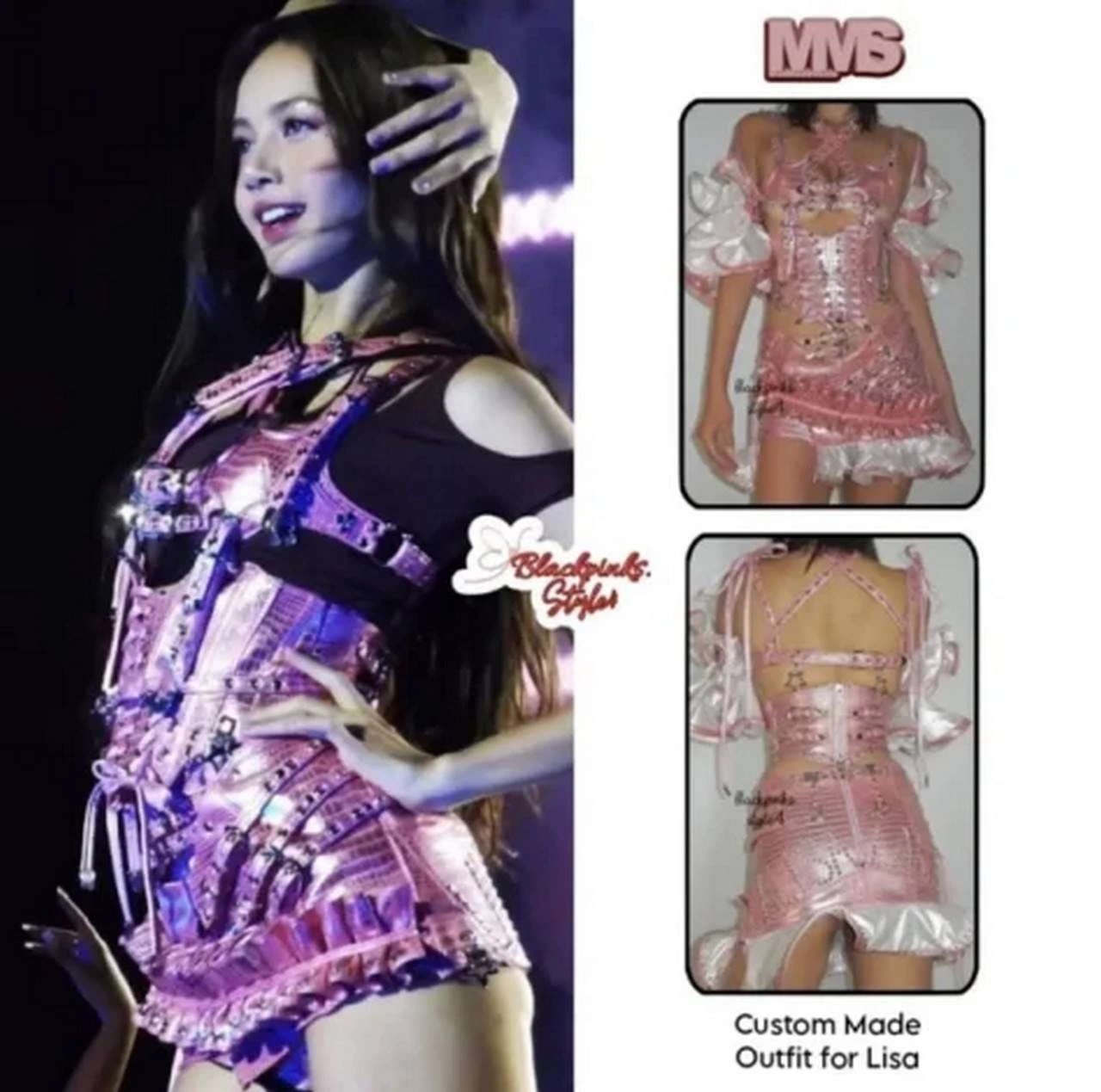 Stylist Lisa Bikin Geram Fans Kembali Modif Kostum Sang Idola Terlalu Terbuka Di Konser