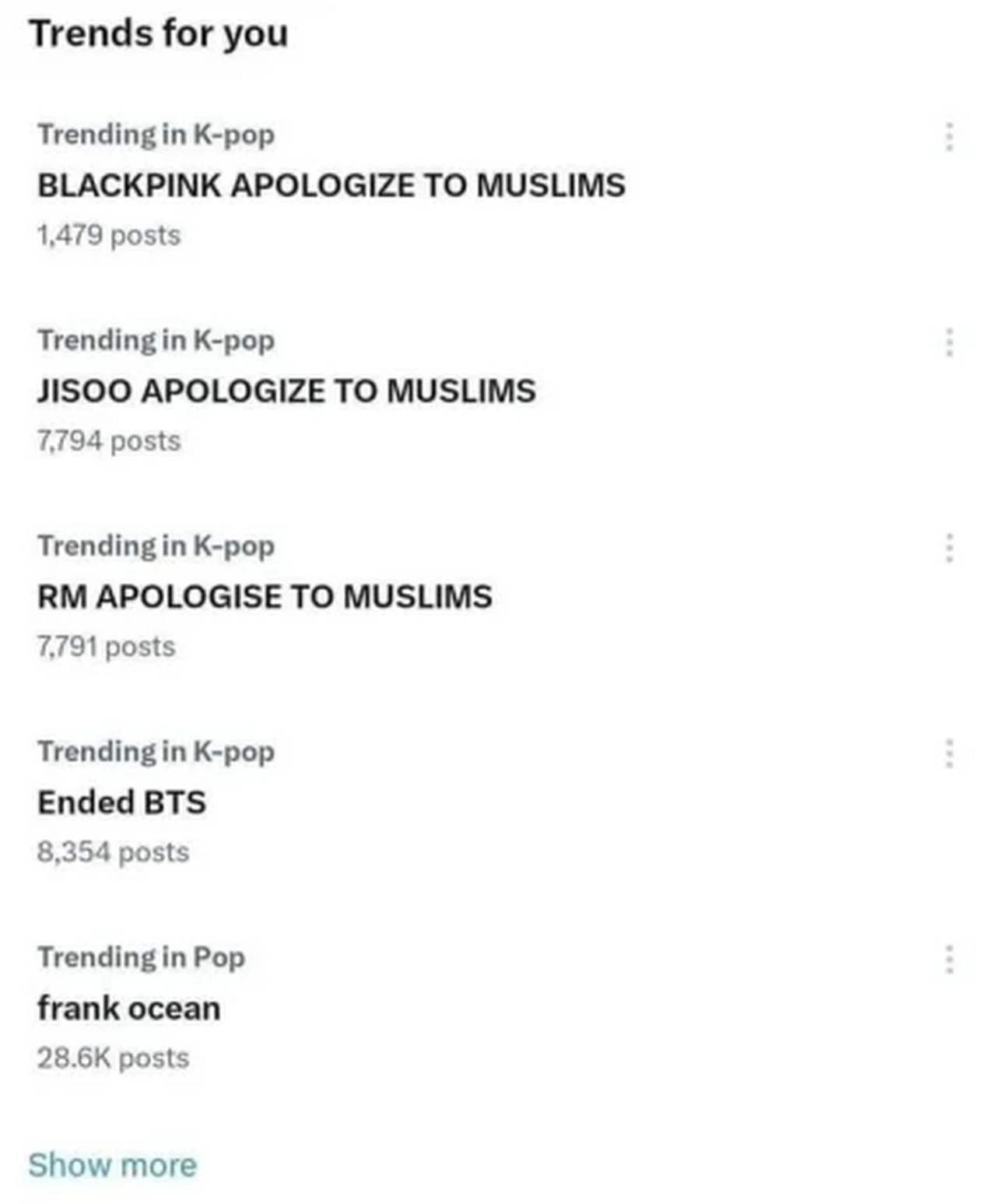 Nama Jisoo Mendadak Jadi Trending Diminta Ungkap Permintaan Maaf Ke Umat Muslim
