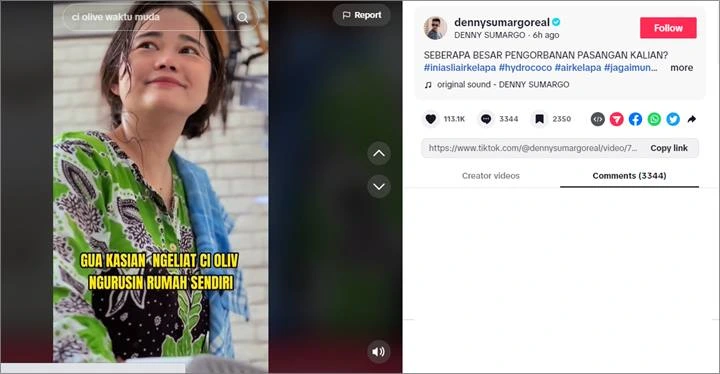 Istri Denny Sumargo Berdaster Curi Perhatian, Gelagat Azizah Salsha ke Pratama Arhan - Topik Pagi