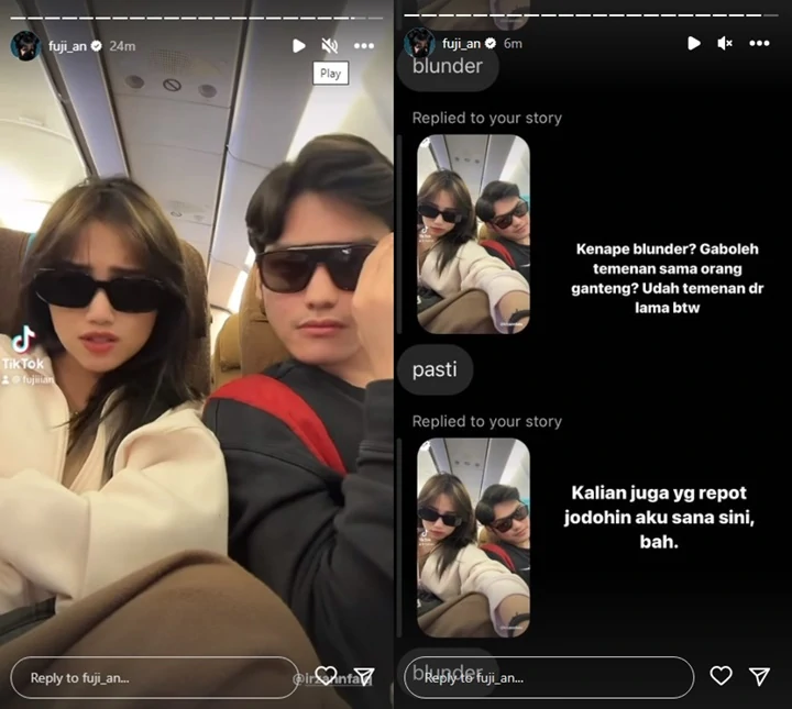 TikTok-an Bareng Mantan Prilly Latuconsina, Fuji An Ngegas Dikatai Blunder