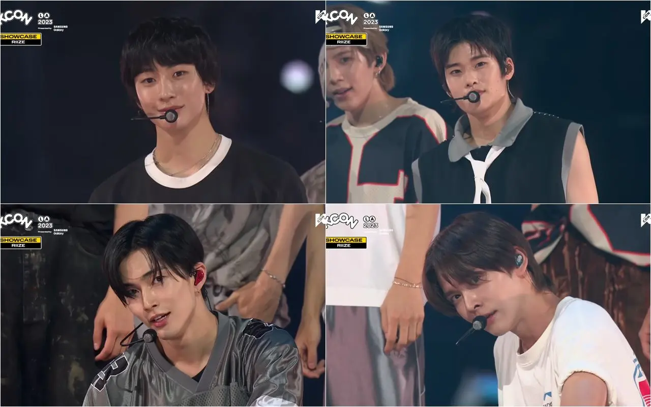 Visual Menawan RIIZE Di Ending Fairly Penampilan KCON LA 2023 Jadi Perbincangan Hangat