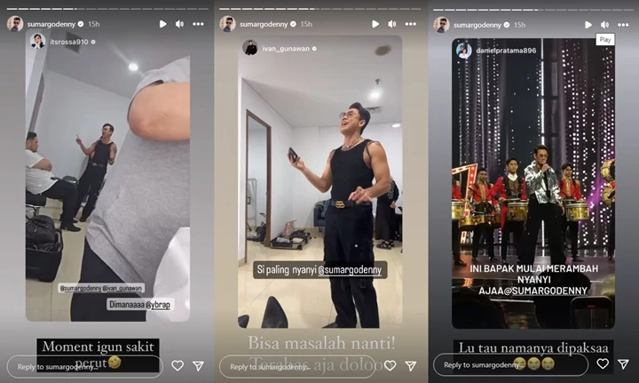 Denny Sumargo Pede Nyanyi Meski Suara Jelek, Rossa: Ini Murid Gue