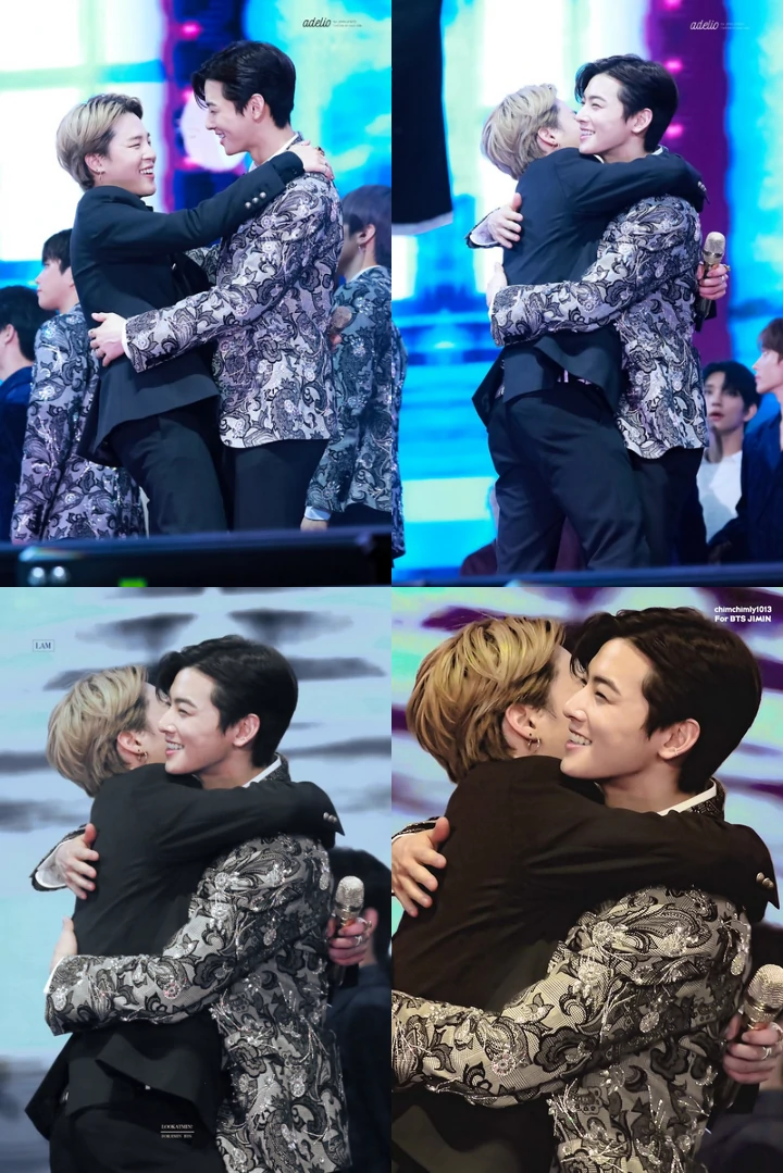Tawa dan Peluk Jimin