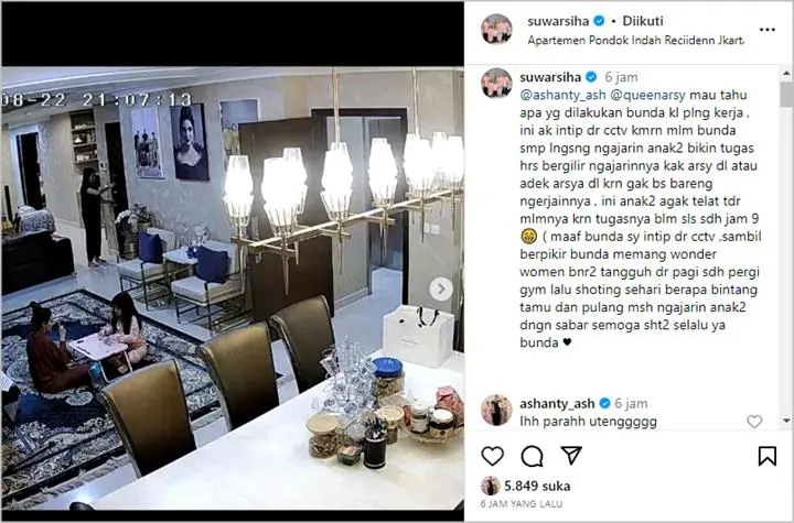 Aktivitas Tak Terduga Ashanty Sepulang Kerja Dibongkar ART Lewat CCTV
