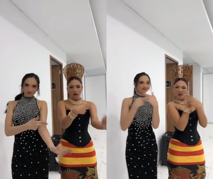 Lyodra Adu Cantik Dengan Marion Jola Auto Ditagih Duet Lyodra Adu Cantik Dengan Marion Jola Auto Ditagih Duet