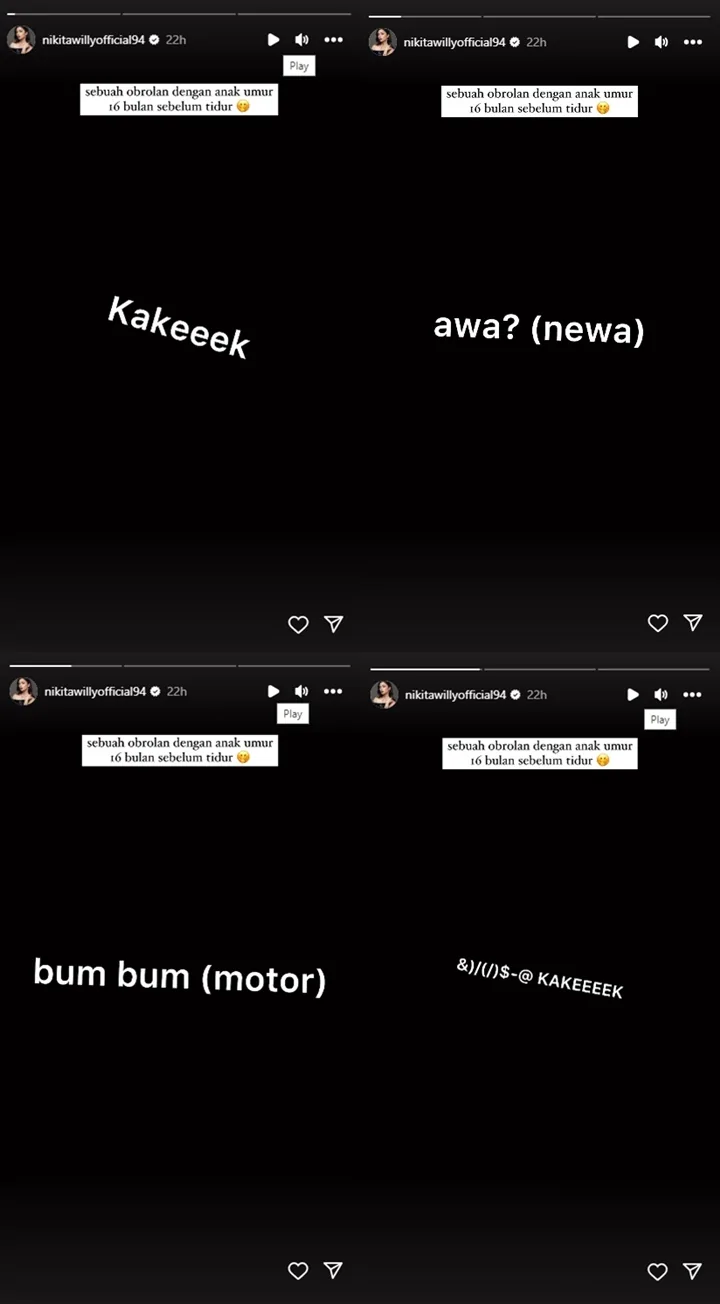 Bikin Takjub, Nikita Willy Bocorkan Isi Obrolan Malamnya Bersama Baby Issa