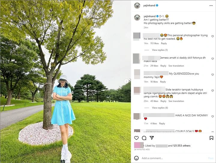 Son Ye Jin Pamer Peningkatan Skill Hyun Bin Ambil Foto, Usaha Tak Main-Main