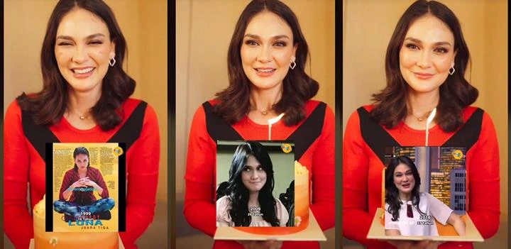 Luna Maya Saksikan Transformasi Dirinya dari Masa ke Masa, Momen Mata Berkaca-kaca Bikin Terenyuh