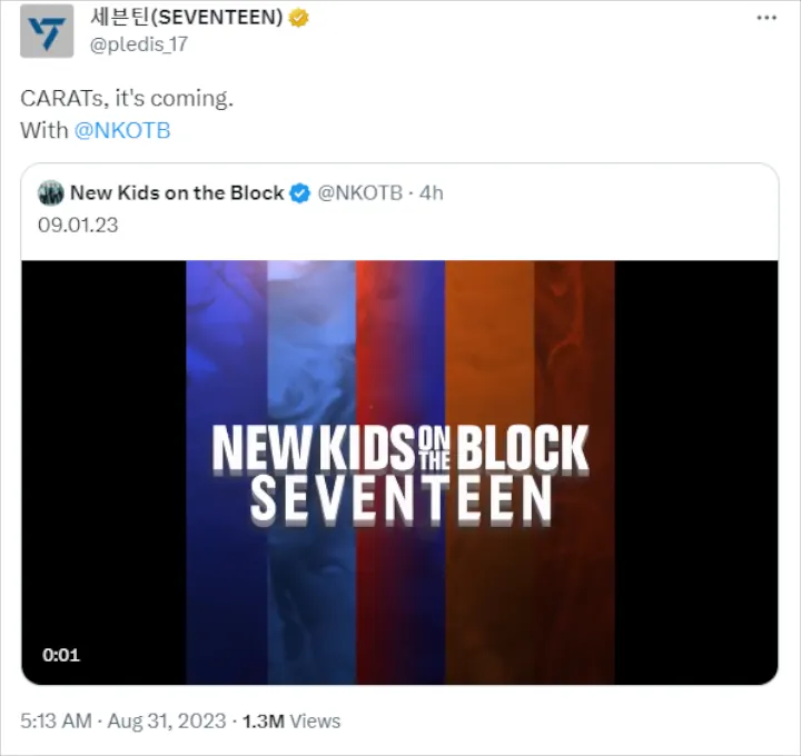 SEVENTEEN dan NKOTB Siap Rilis Single Kolaborasi, Beda Generasi Makin Bikin Excited