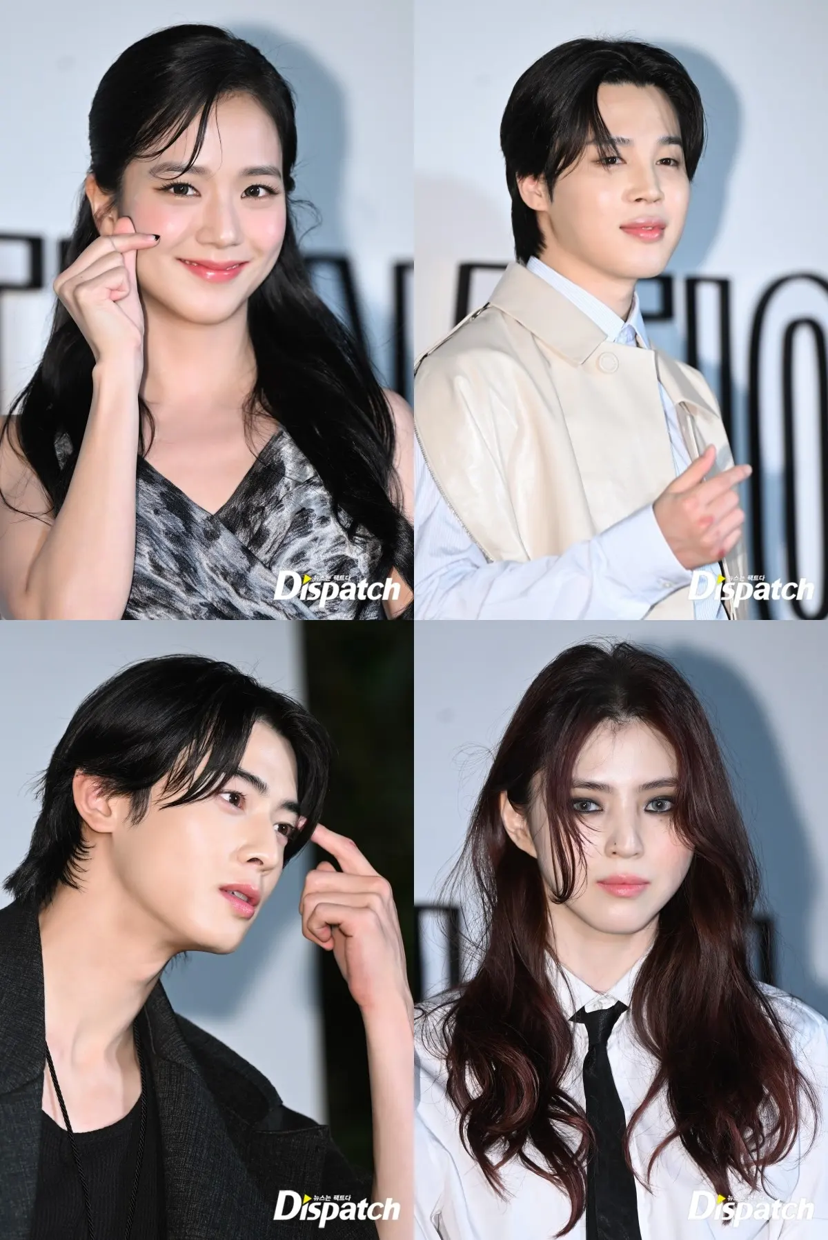 Jisoo BLACKPINK, Jimin BTS, Cha Eun Woo ASTRO, Han So Hee di acara Dior