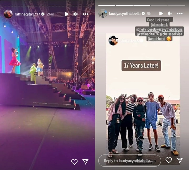 BBB Reuni di Synchronize Fest Tanpa Bella, Gaya Dimas Beck Pakai Singlet Bikin Menjerit