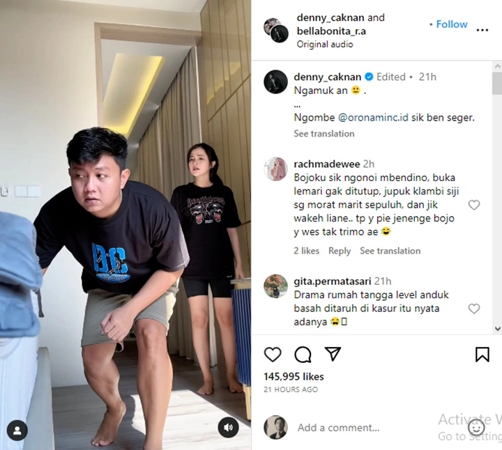 Denny Caknan Bongkar Drama Rumah Tangganya Bersama Bella Bonita